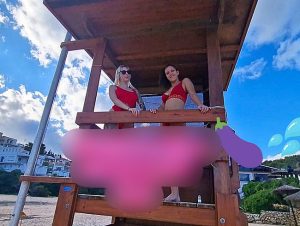 StellaCinderella Porno Video: 3er Baywatch Girls am Strand abgeschleppt & abgefi**t in der Mittagspause ! ?????